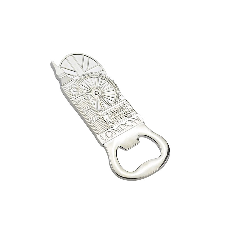 London Souvenir Bottle Opener Fridge Magnet