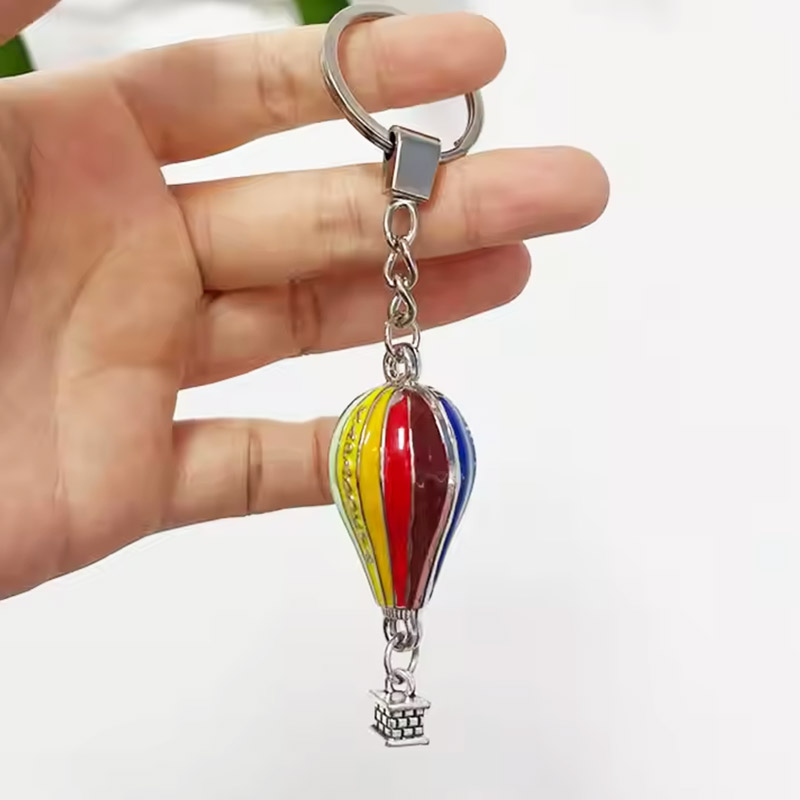 Hot Air Balloon Keychain