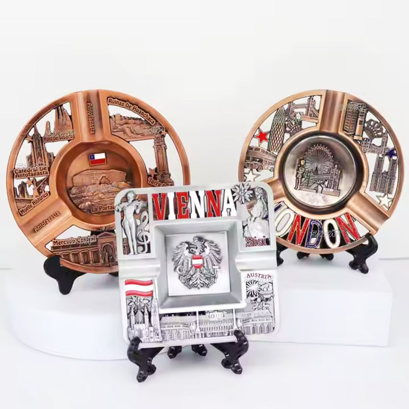  Counties Souvenir Ashtrays 