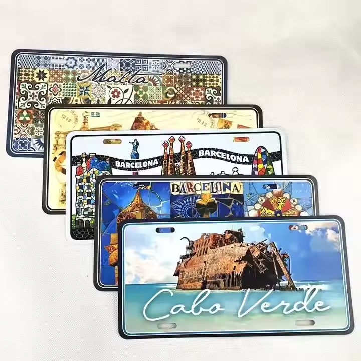 Barcelona Souvenir Car licence