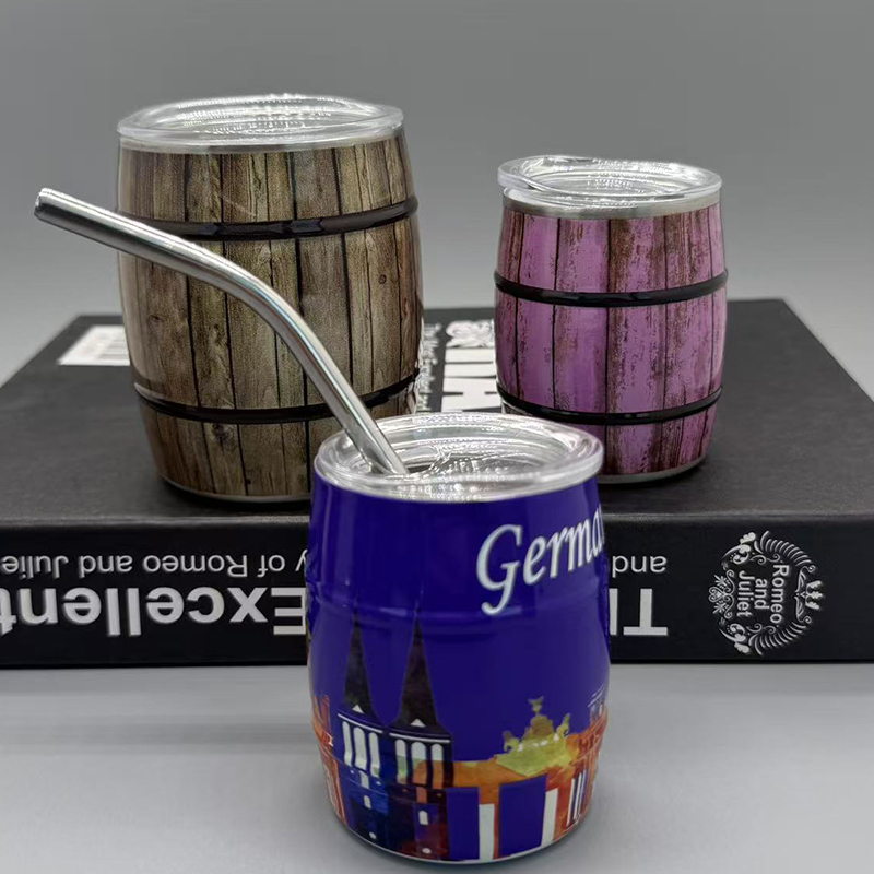 Stainless Steel Mini Shot Cups Mugs with Lid