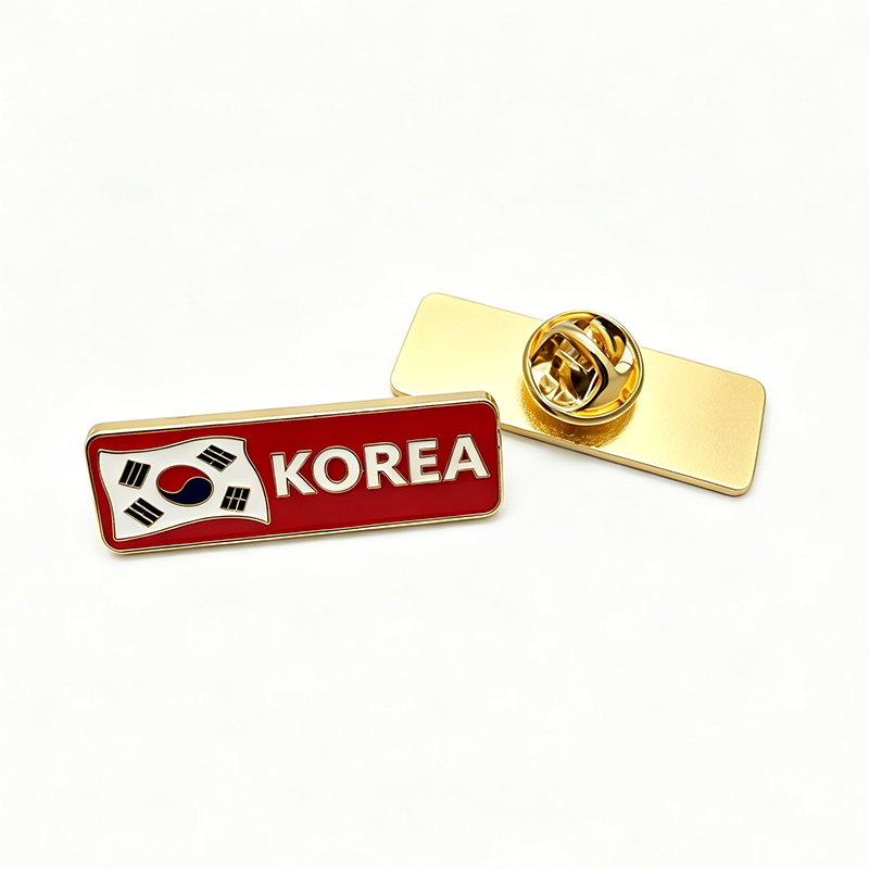 Metal Face Mask Shaped Badge Pins