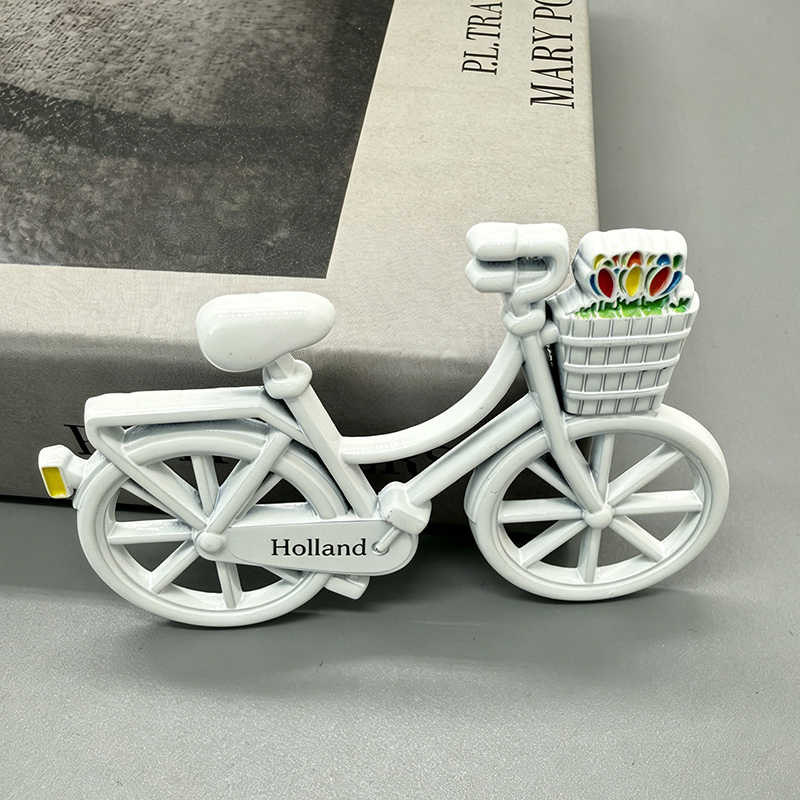 Holland Dutch Bike Fridge Magnet