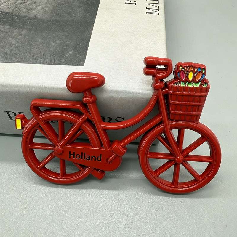Holland Dutch Bike Fridge Magnet