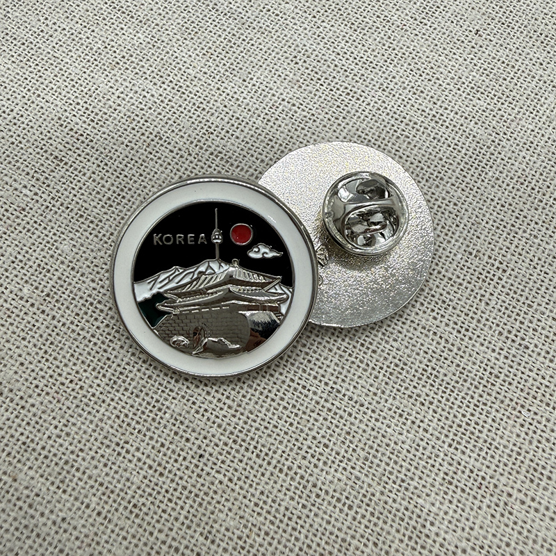 3D Tourist Souvenir Badge Pins
