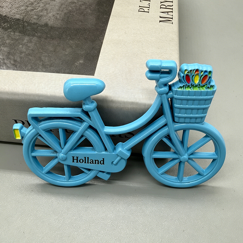 Holland Dutch Bike Fridge Magnet