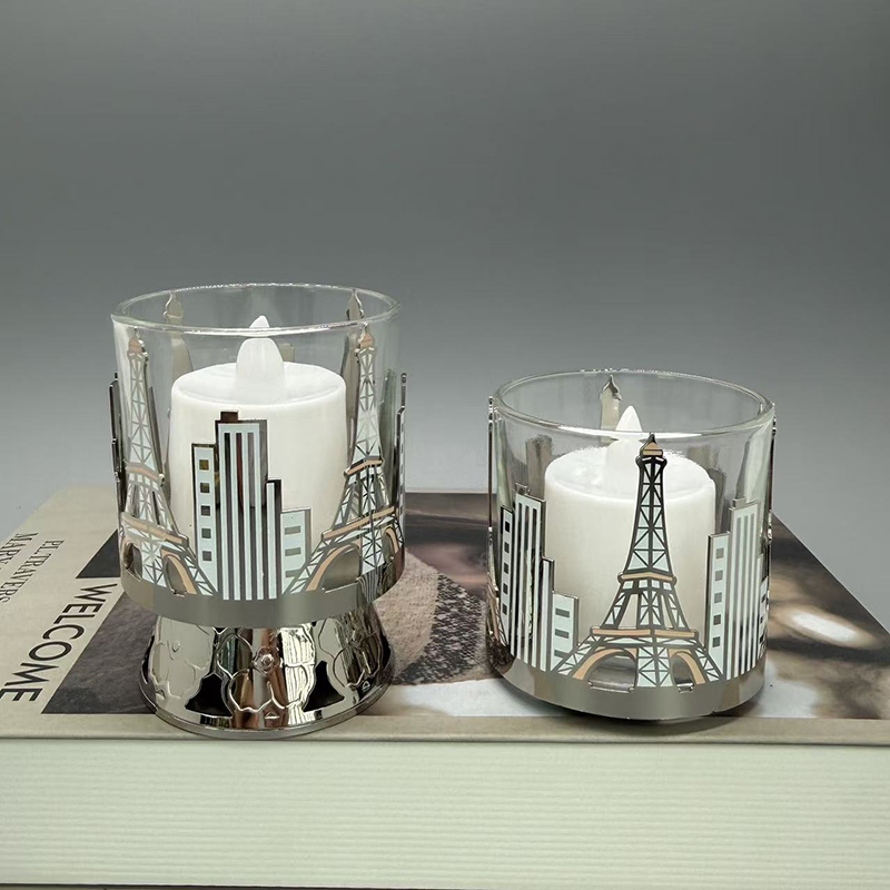 Eiffel Tower Tea Light Candle Holder