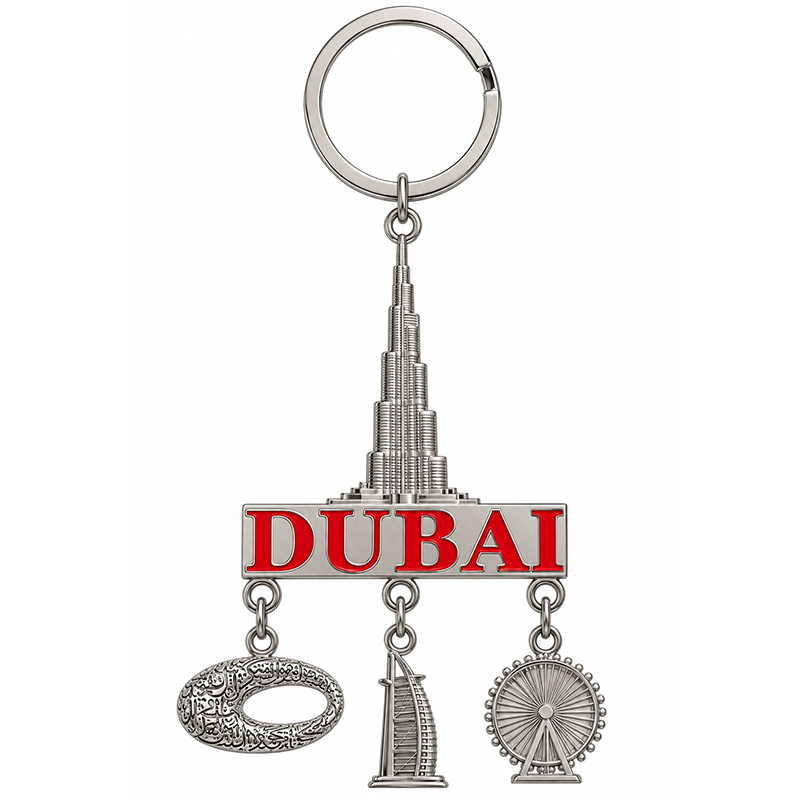 Dubai Souvenir Keychain 