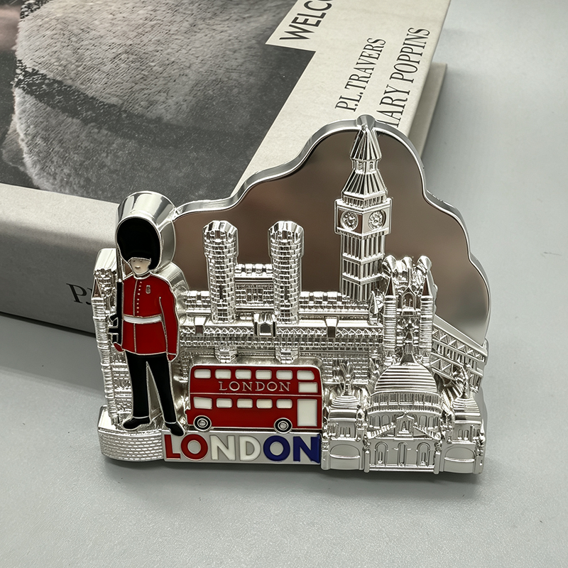 London Souvenir Fridge Magnets Metal