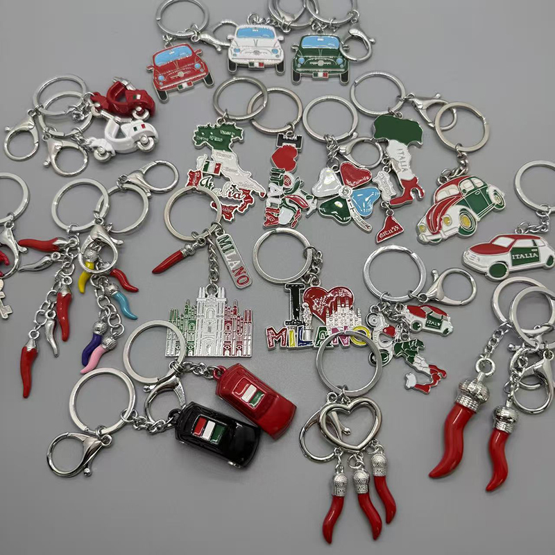 3D Italy Peperoncino Keychain 