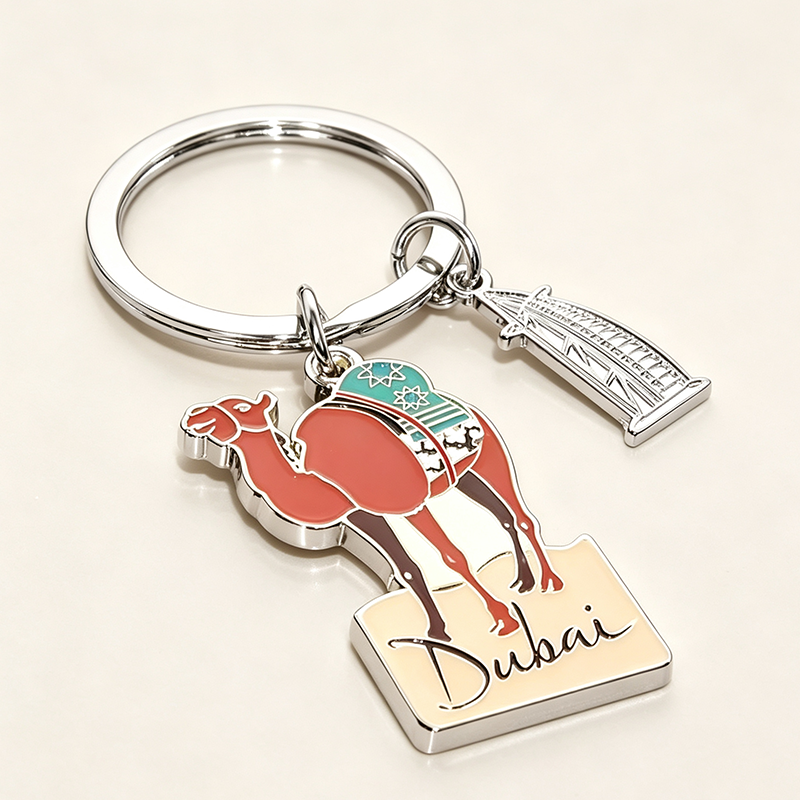Dubai Keychain Metal