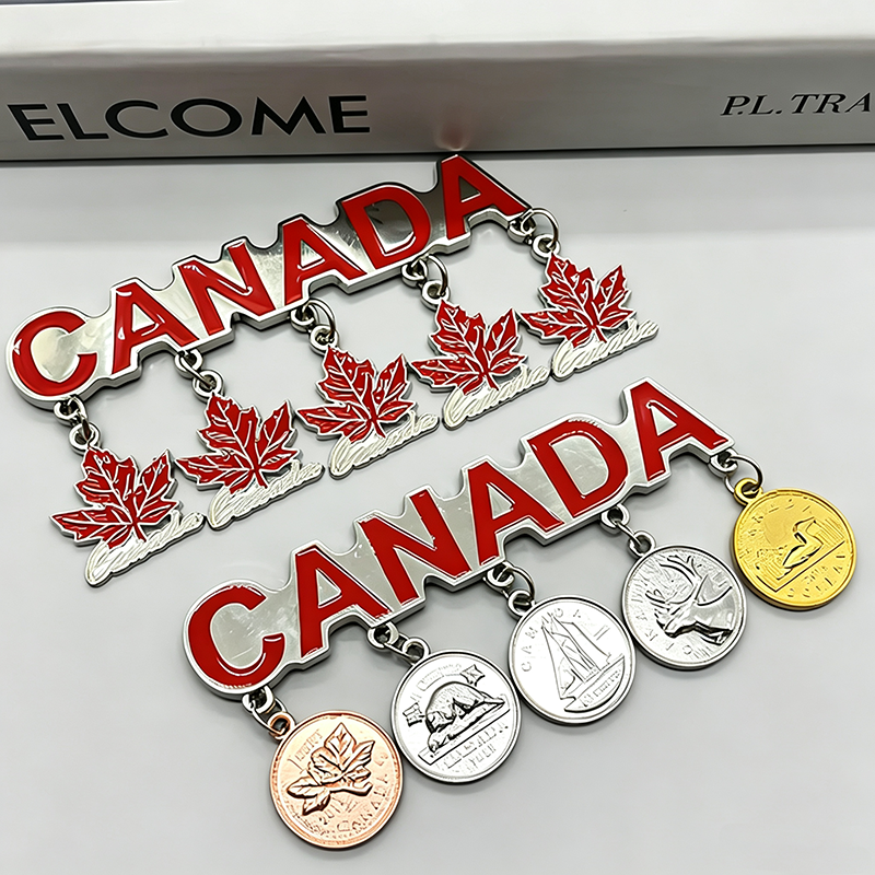 Metal Canada Letter Fridge Magnet