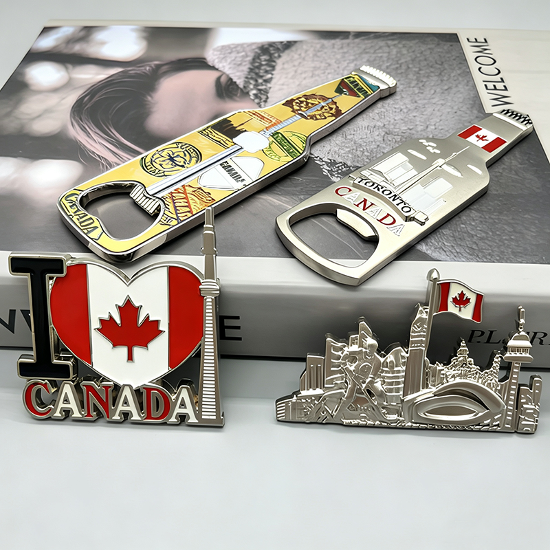 Metal Canada Souvenir Fridge Magnet