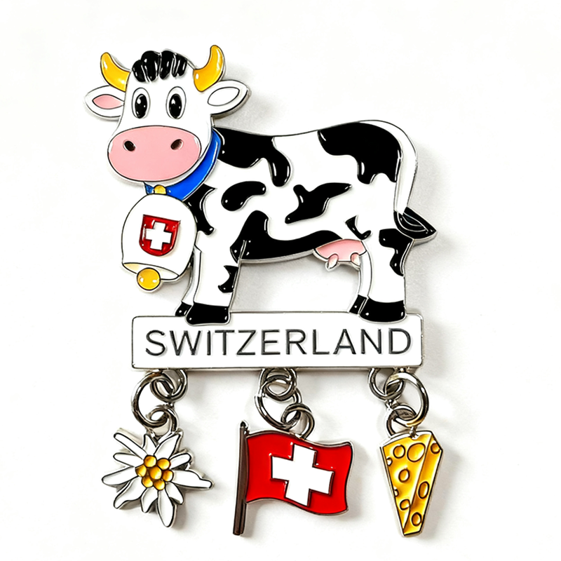 Switzerland Souvenir Fridge Magnet