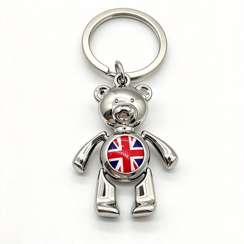 3D Bear Shape Keychain