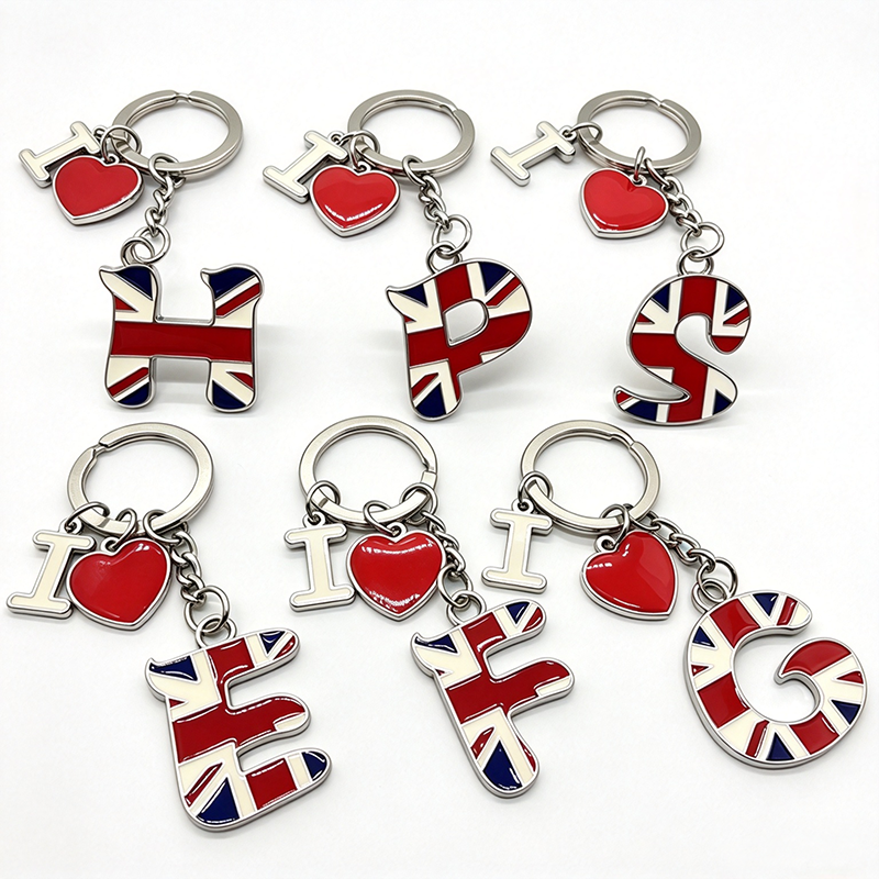 I Love Letters Keychain