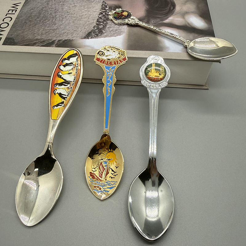 Tourist Souvenir Decor Spoons