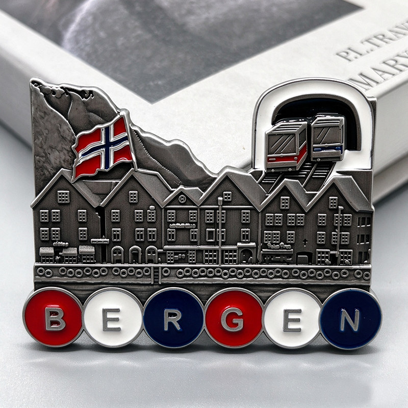Norway Bergen Fridge Magnet