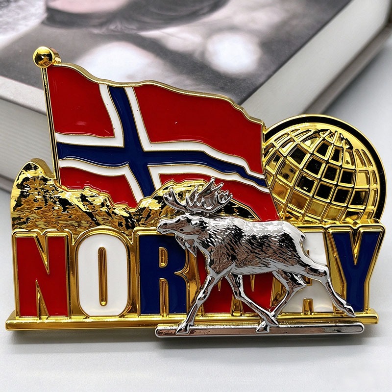 Norway Flag Fridge Magnet