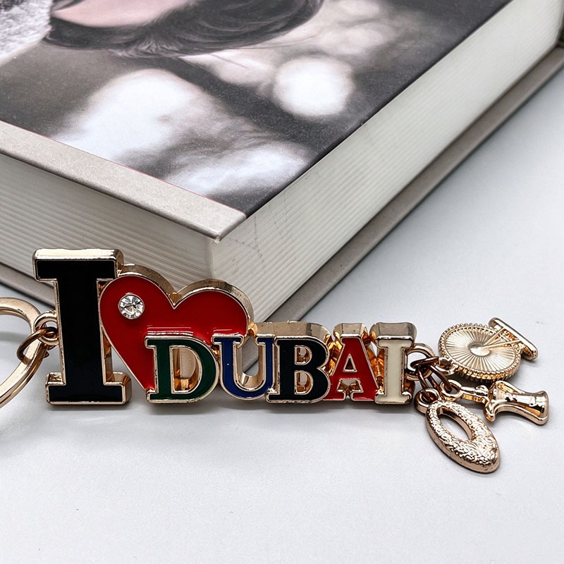 I Love Dubai Keychain