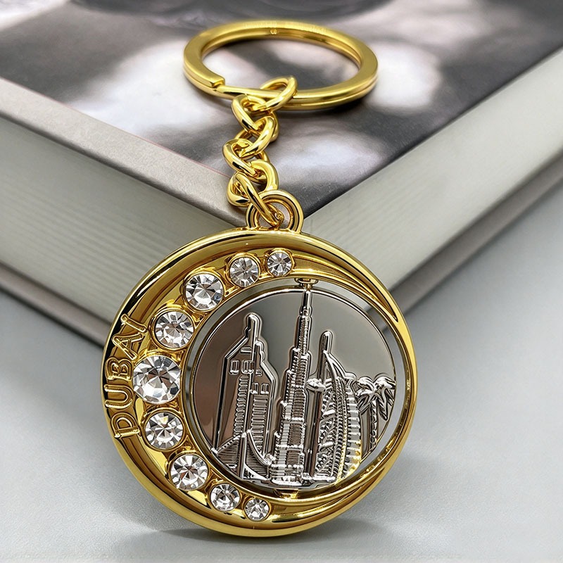 Dubai Rotating Key Ring