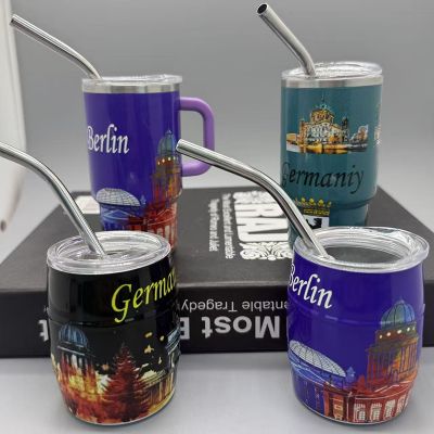 Stainless Steel Mini Shot Cups Mugs with Lid