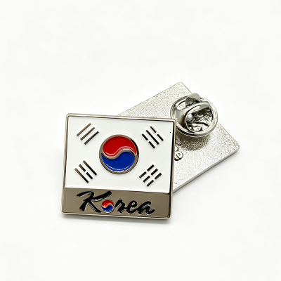 Metal Face Mask Shaped Badge Pins