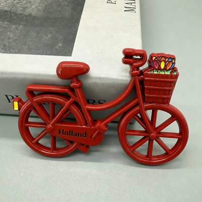 Holland Dutch Bike Fridge Magnet