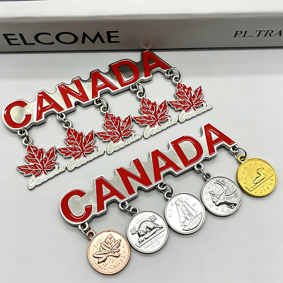 Metal Canada Letter Fridge Magnet
