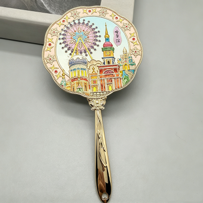 Metal Souvenir Compact Mirror