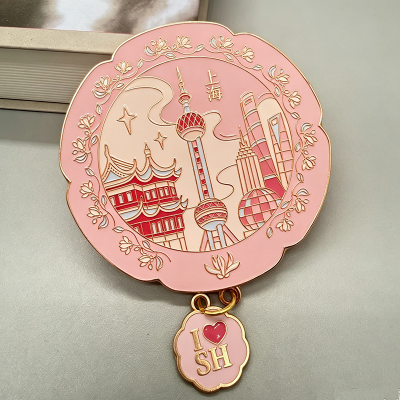 Metal Round Compact Mirror