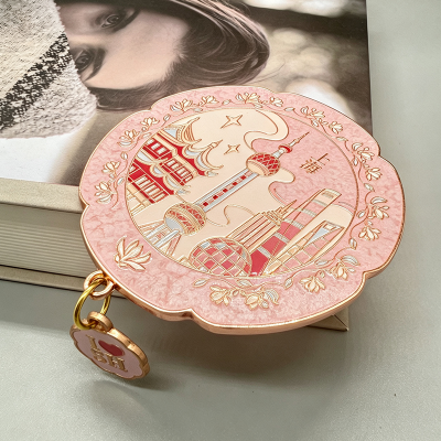 Metal Round Compact Mirror