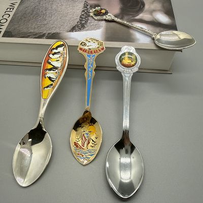 Tourist Souvenir Decor Spoons