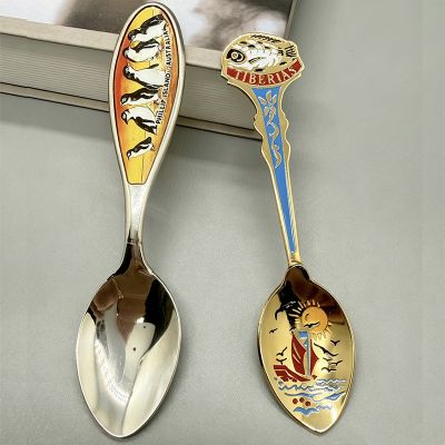 Tourist Souvenir Decor Spoons