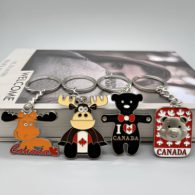 Canada Animal Keychain