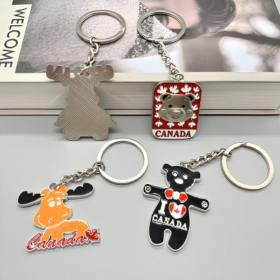Canada Animal Keychain