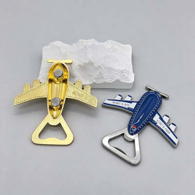 Metal Airplane Fridge Magnet