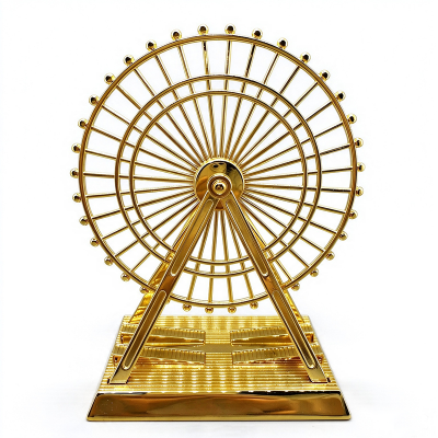 Metal Ferris Wheel Model